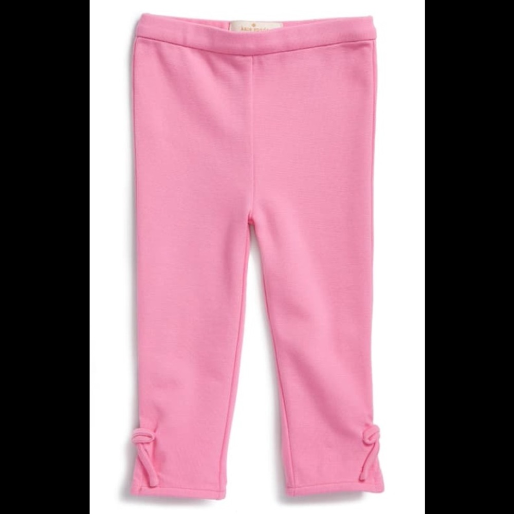NWT Kate Spade bow ponte knit leggings